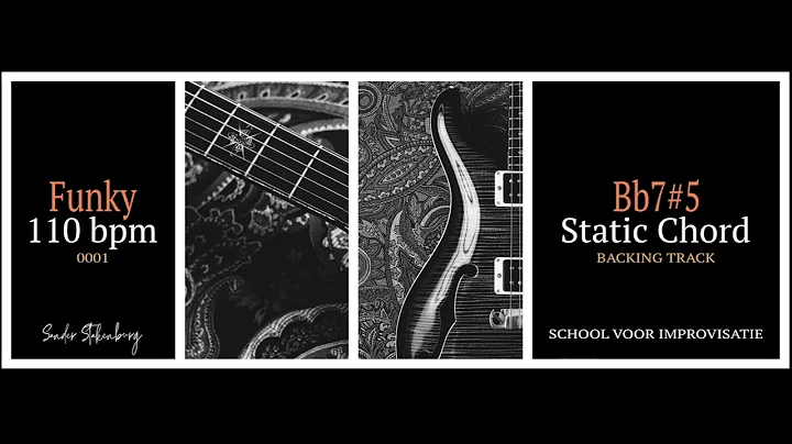 Funky Bb7#5 - Bb7 Altered - Static Chord Backing Track 0001 - 110bpm