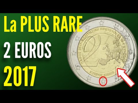 La PLUS RARE des pièces de 2 EUROS Commémoratives de 2017?  YouTube