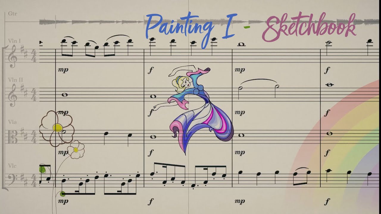 String quartet and sampled guitar With Staffpad and Berlin First