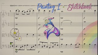 String quartet and sampled guitar - With Staffpad and Berlin First Chairs Strings - Painting 1