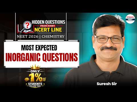 Most Important Inorganic Questions for NEET 2026 | NCERT Core Concepts || #NEET2026