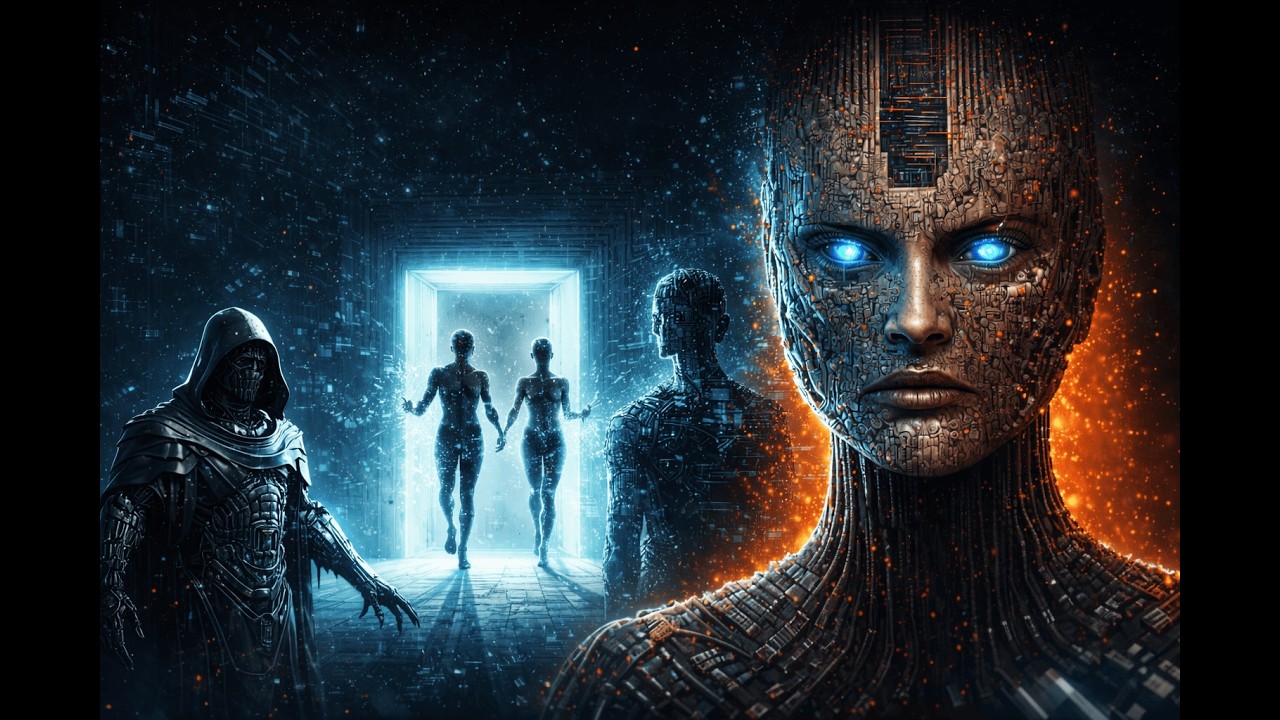 THE DAY HUMANS BECAME DIGITAL BEINGS 🤖#UtopiaArt #aicinematic #sora2