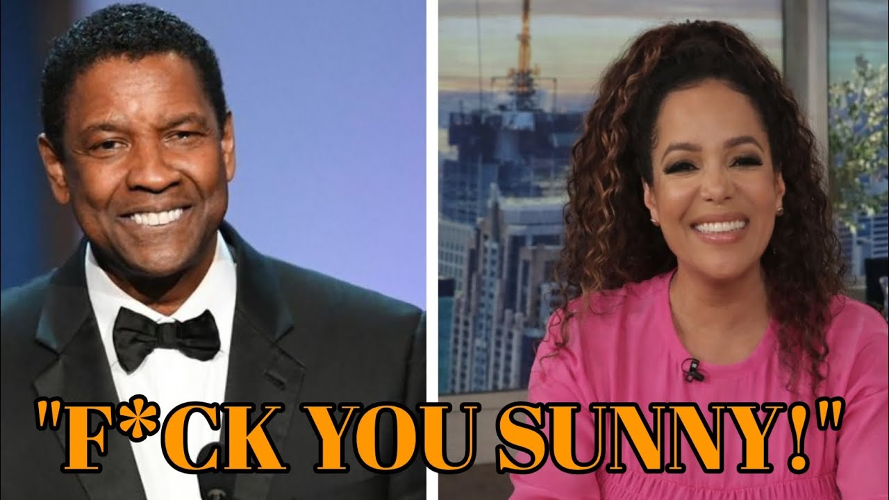 Denzel Washington Shuts Down Sunny Hostin on The View Show—A Masterclass in Calm Fury