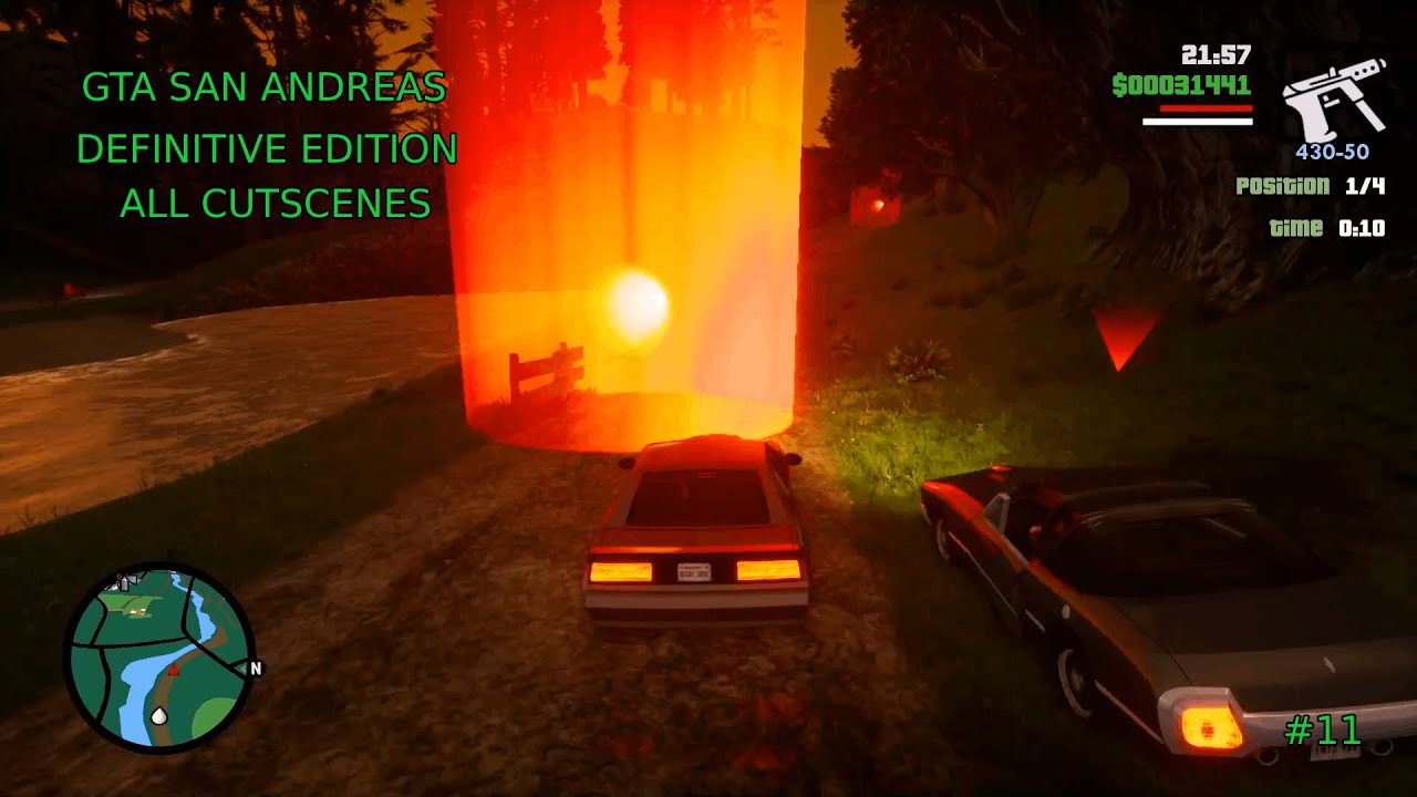 Grand Theft Auto San Andreas Definitive Edition All Cutscenes ...
