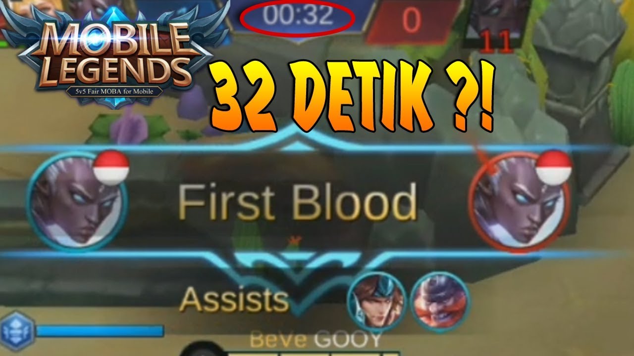 First Blood Tercepat Mobile Legends Indonesia YouTube