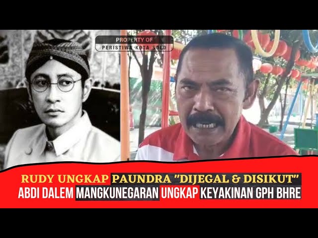 Jelang PENOBATAN MANGKUNEGARA X‼️Rudy Ungkap Pertemuan dg PAUNDRA, Dijegal u0026 Disikut Demi Tahta‼️ class=