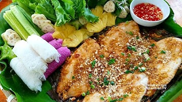 CÁ NƯỚNG LÁ CHUỐI quá ngon đổi vị dịp cuối tuần ai cũng thích |Nhamtran FV