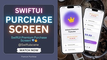 🚀 Elevate Your App with a Stunning SwiftUI Premium Purchase Screen! 💎🔥