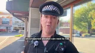 What happens during an Exeter City Centre foot patrol?