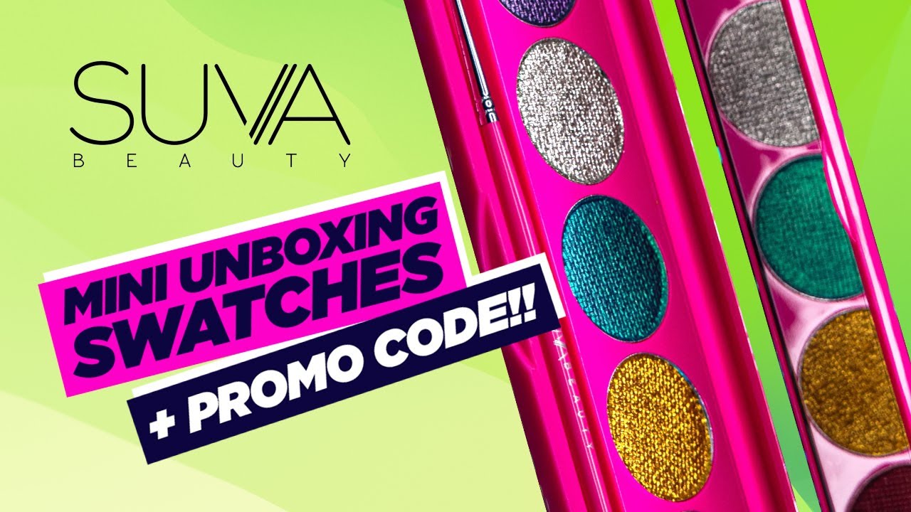 [MINI UNBOXING/REVEAL HYDRASPACE HYDRALINER PALETTE] PROMO CODE SUVABEAUTY.com