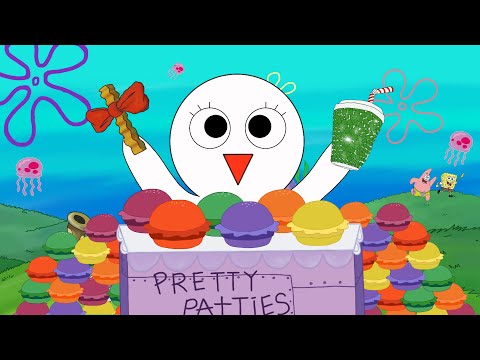 SpongeBob Pretty Patties MUKBANG | SpongeBob SquarePants