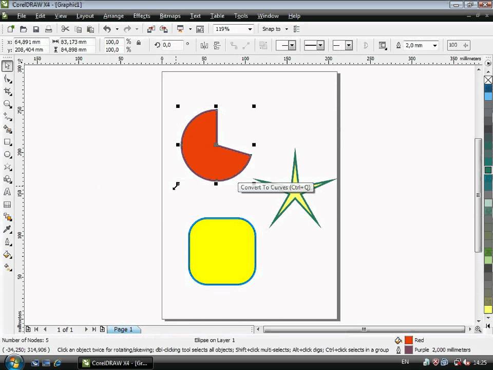 Фигуры в coreldraw. Корел преобразовать в кривые. Корел 20 преобразование в кривую. Перевести картинку в кривые в кореле. Примитивы в корел.