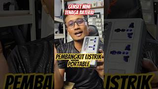 Genset mini tenaga baterai pembangkit listrik tidak brisik tidak pakai minyak gampang di cas