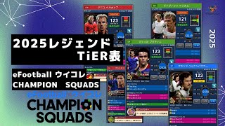 【ウイコレ/考察】2025登場レジェンドティア表作成!