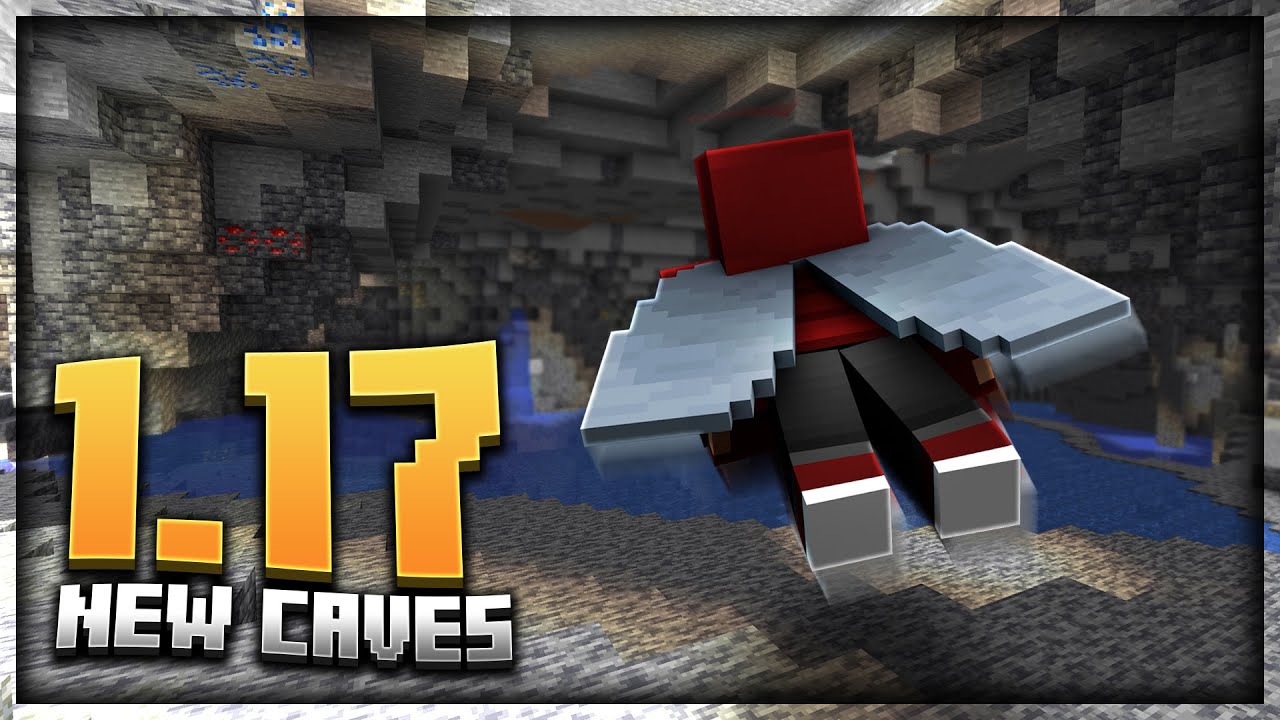 Beating Minecraft 1.17 | New Cave Snapshot is insane