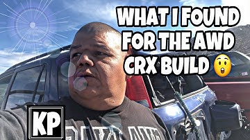 *AWD CRX BUILD PART 2* JUNKYARD PARTS