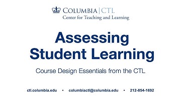 Course Design Essentials (Online) – Assessing Student Learning