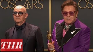 Oscar Winners Elton John & Bernie Taupin Full Press Room Speech Thr