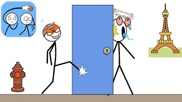 Thief Puzzle 1 - Stickman Game - NOOB VS PRO All Level - Gameplay Level 1-18