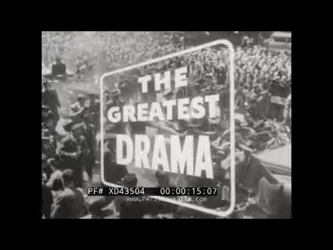 " THE GREATEST DRAMA "  TV SHOW   PROFILE OF FINANCIER & STATESMAN BERNARD BARUCH  XD43504