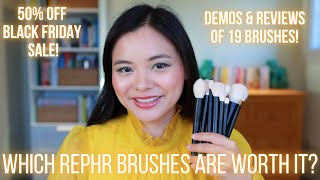 Reviewing ALL of My REPHR BRUSHES | Which Ones Are Worth It?
