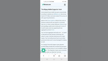 Bitpay Implements 1inch Network Support — Wallet Users Can Access Defi, Dex Aggregation