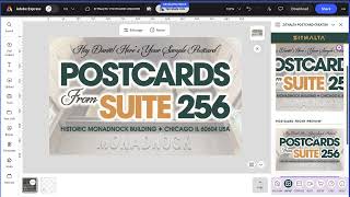 ZITNALTA™ POSTCARD CREATOR - Adobe Express Add-On | 95% Complete | Submission Incoming