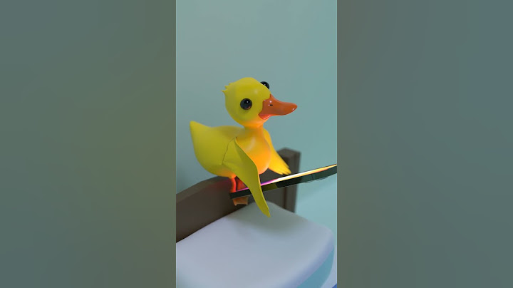 When you left your door open! 😱 #shorts #funny #duck