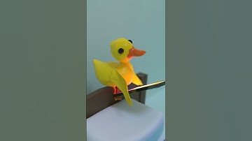 When you left your door open! 😱 #shorts #funny #duck