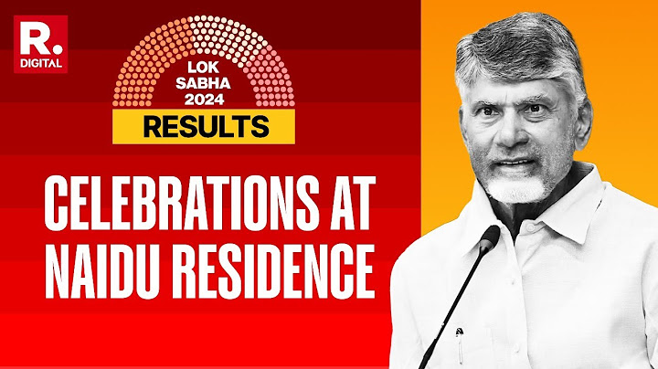 Andhra Pradesh Election Results 2024 | Celebrations At Chandrababu Naidu's Residence | LS Polls 2024