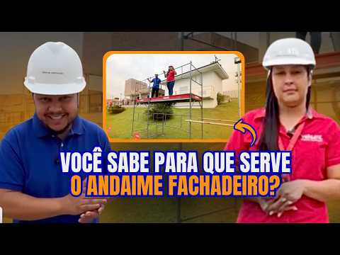 ANDAIME FACHADEIRO: O que é, como usar + DICAS essenciais para sua obra!
