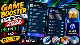 Android Game Booster 2026 🔥 Lag Fix / 60 FPS & No frame Drops (No Root) screenshot 1