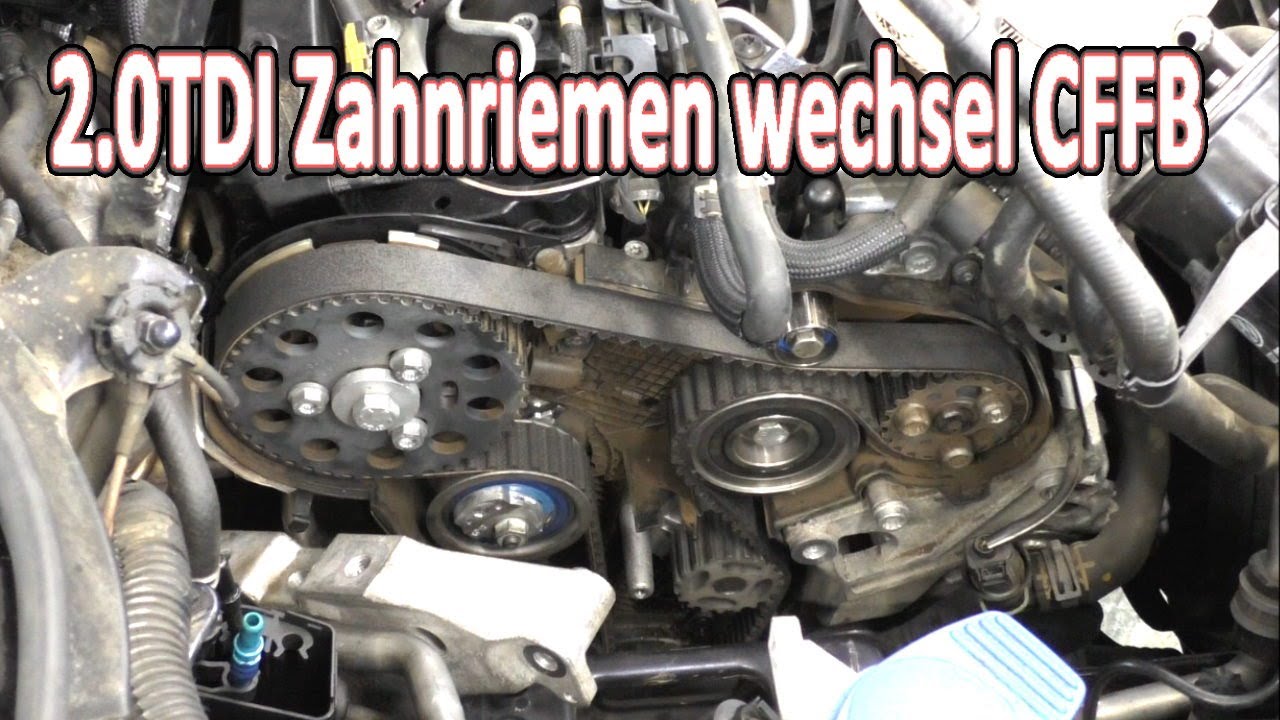 2.0 TDI CFFB Zahnriemen wechseln 