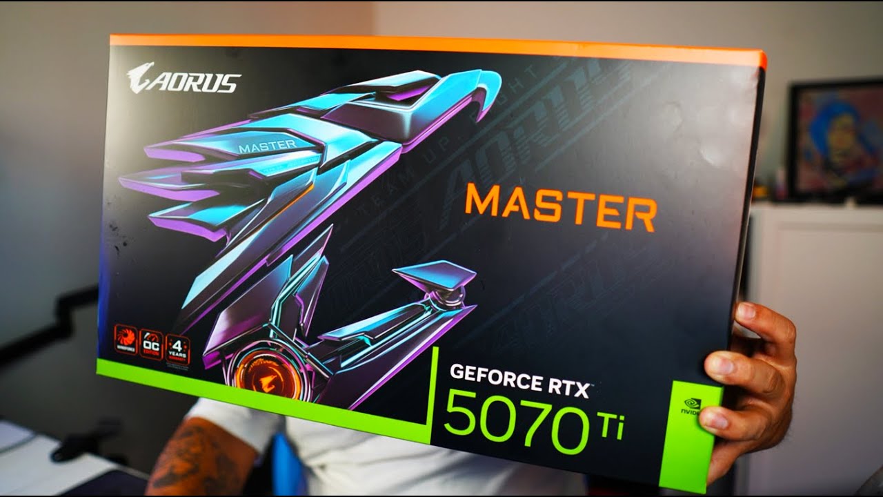 AORUS MASTER 5070 Ti || Unboxing - YouTube