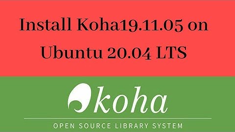 Installation of Koha 19.11.05 on Ubuntu 20.04 #koha19.11.05 #perlmodulesmissingfixing #QandAJunction