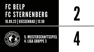 Highlights: FC Belp - FC Sternenberg