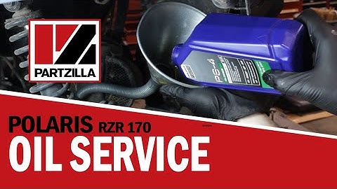 Polaris RZR 170 Oil Change | How to Change the Oil on a Polaris RZR 170 | Partzilla.com