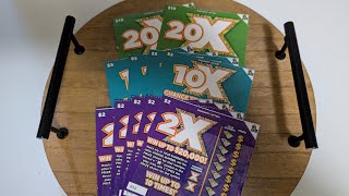 New March Tickets (2X, 10X and 20 X - MS Lottery)