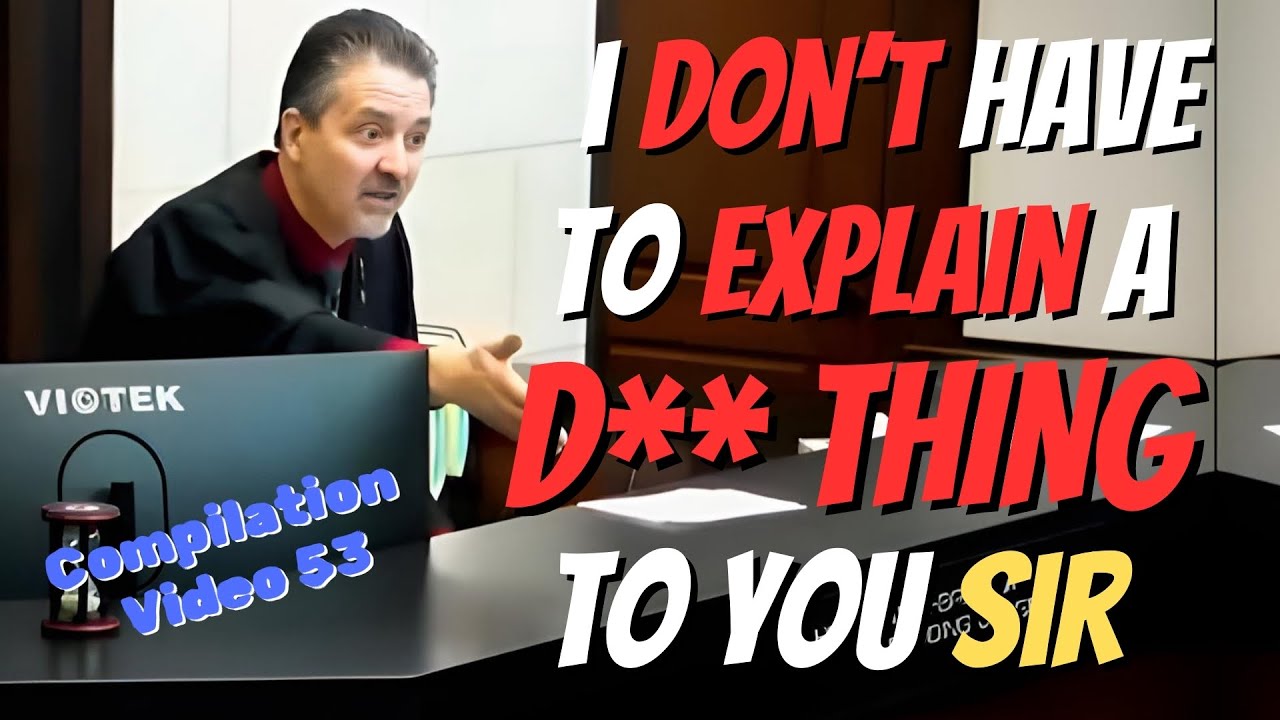 Sovereign Citizen ARGUES Judge Has NO POWER of Attorney Over Him!