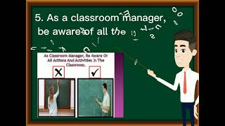 Module 6: Competent Teachers: Effective Classroom Manager