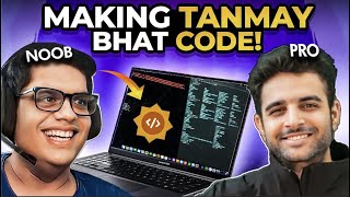 Tanmay Bhat Codes for the First Time! | Open Source Contribution Ft @tanmaybhat  @kashdhanda