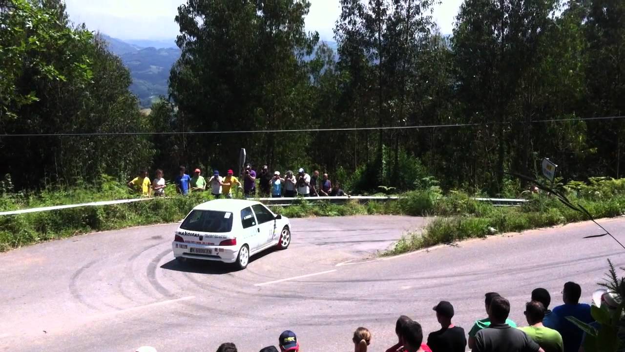 Guillermo Ibarretxe y "Pipo" en el Rallye de Gijón 2011