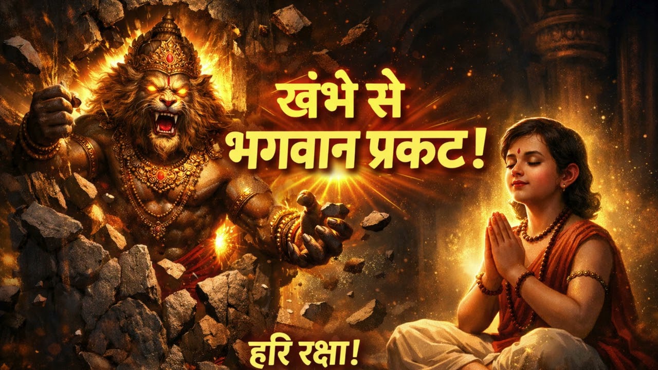 Khambhe Se Bhagwan Prakat! | Bhakt Prahlad Full Story | Narasimha Avatar