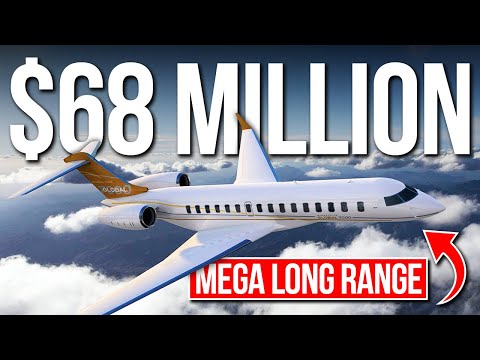 Videó: Mennyibe kerül egy Bombardier Global 8000?