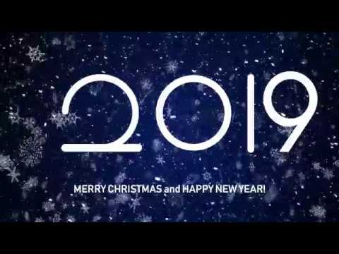 Download Merry Christmas and Happy New Year 2019 - New Year's Greeting