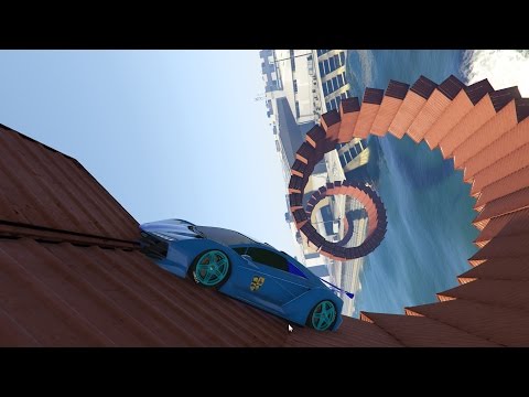 ГОНКИ GTA 5 - ЖУТКАЯ СПИРАЛЬ ЧЕРЕЗ ВОДОЕМ!