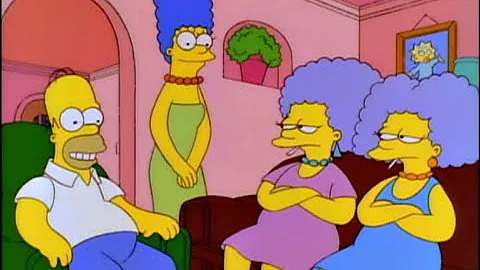 The Simpsons - The Best of Patty and Selma Roasting Homer