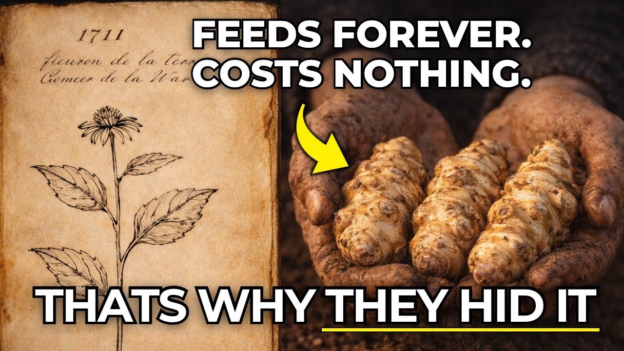 Plant It Once, Harvest forever! The Super Root They Don't Want You To know about