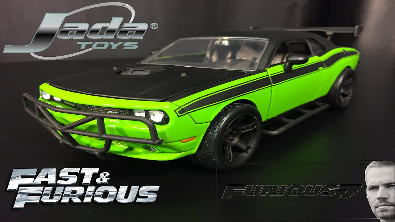 【Y.E.S】Y.E.S x Fast & Furious Letty Tee Purple★関税込★ Letty's Dodge Challenger SRT8 - Fast & Furious 7 Jada Toys