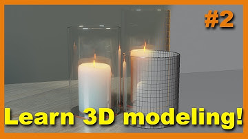 Learn 3D Modeling For Absolute Beginners! Blender 2.8 - Episode 2